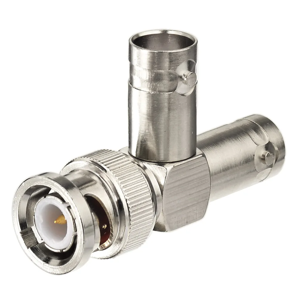 

Superbat 2 BNC Jack Female to BNC Plug Male Adapter T-Shape