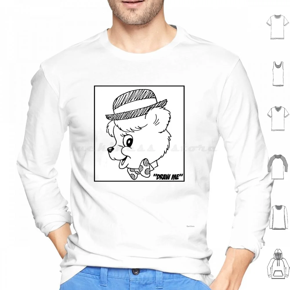 Можете ли вы это сделать? Толстовка хлопковая с длинным рукавом в виде медведя