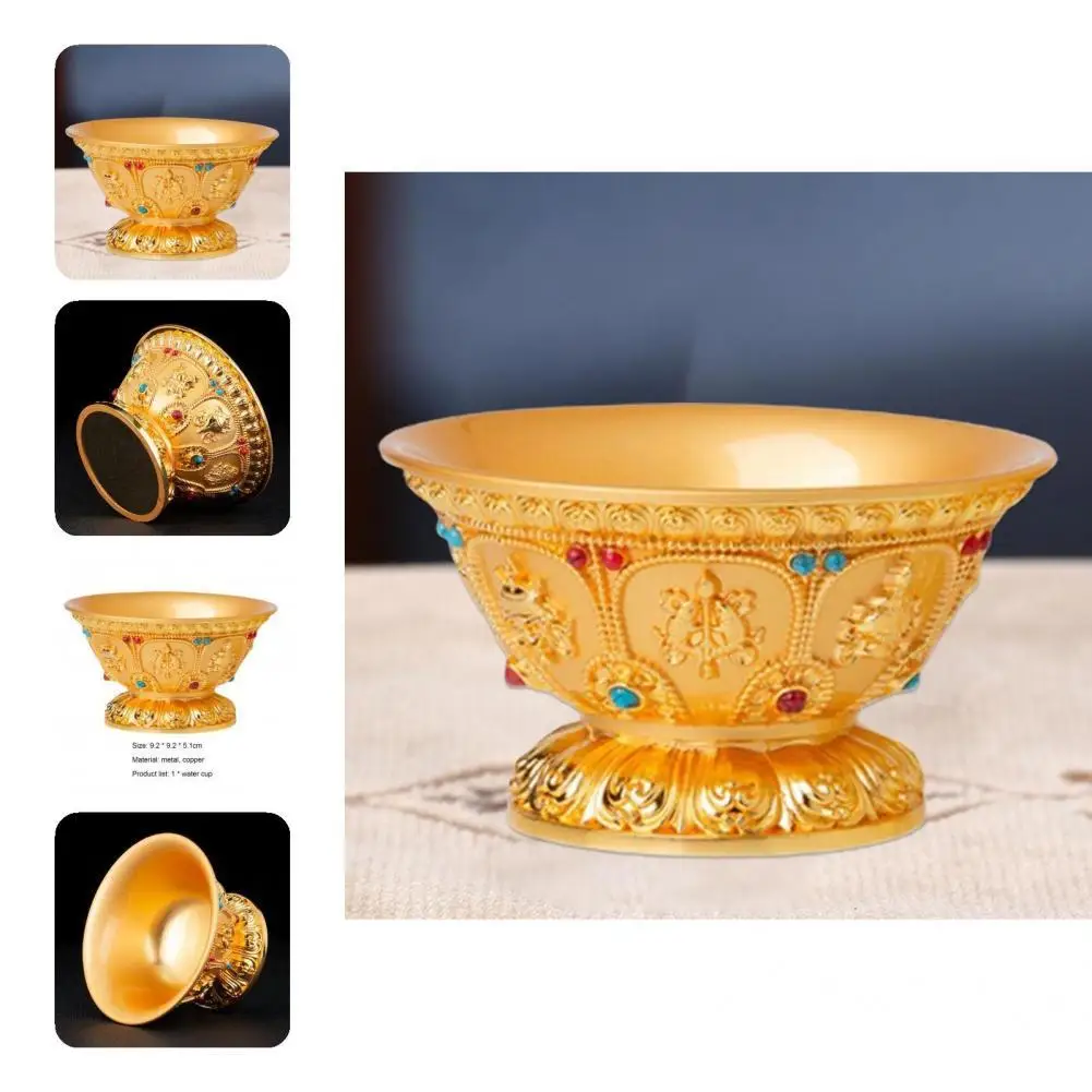

Durable Holy Water Cup Anti-scratch Lightweight Buddha Bowl Beautiful Design Buddha Bowl