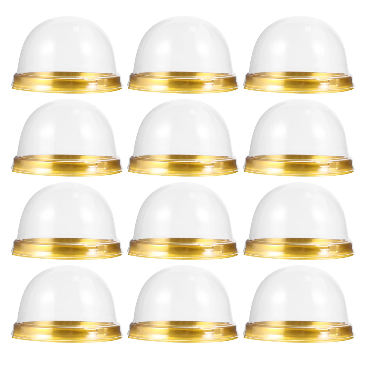 

Box Cupcake Boxes Cake Mini Container Dome Mooncake Muffin Holders Case Macaron Clear Individual Gift Cleat Kraft Carrying