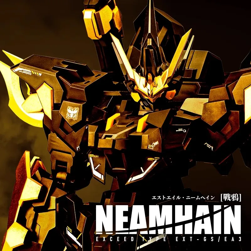 Оранжевый кот промышленная блестящая боевая ворона фигурка в сборе модель