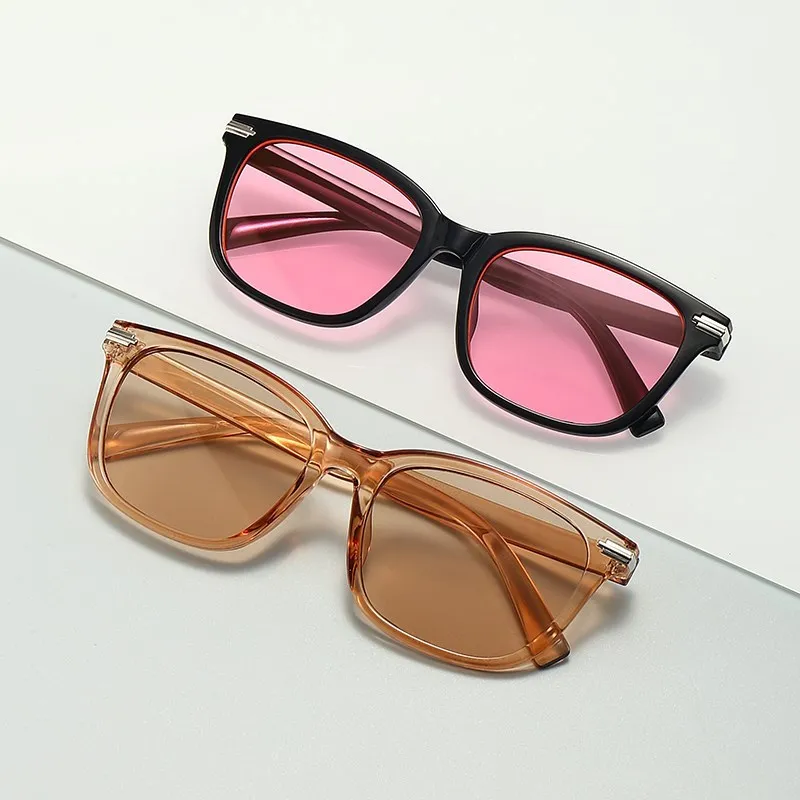 

2022 New Square Sunglasses Men Women Sexy Vintage Famous Brand Designer Large Frame Sun Glasses UV400 Sunglasses for Women Men