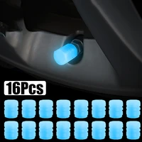 luminous tire valve caps car motorcycle glowing valve cover car tire wheel hub styling tool auto accessories blue green pink red