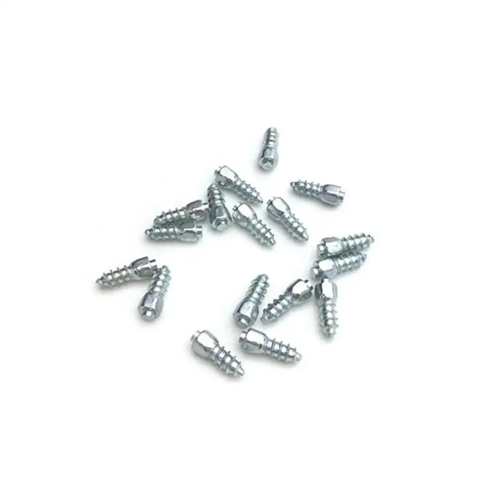 

Нескользящие гвозди, гвозди для шин с резьбой из карбида вольфрама, 4*12 мм, износостойкие гвозди высокой твердости для лыж, вольфрамовые Стальные шины