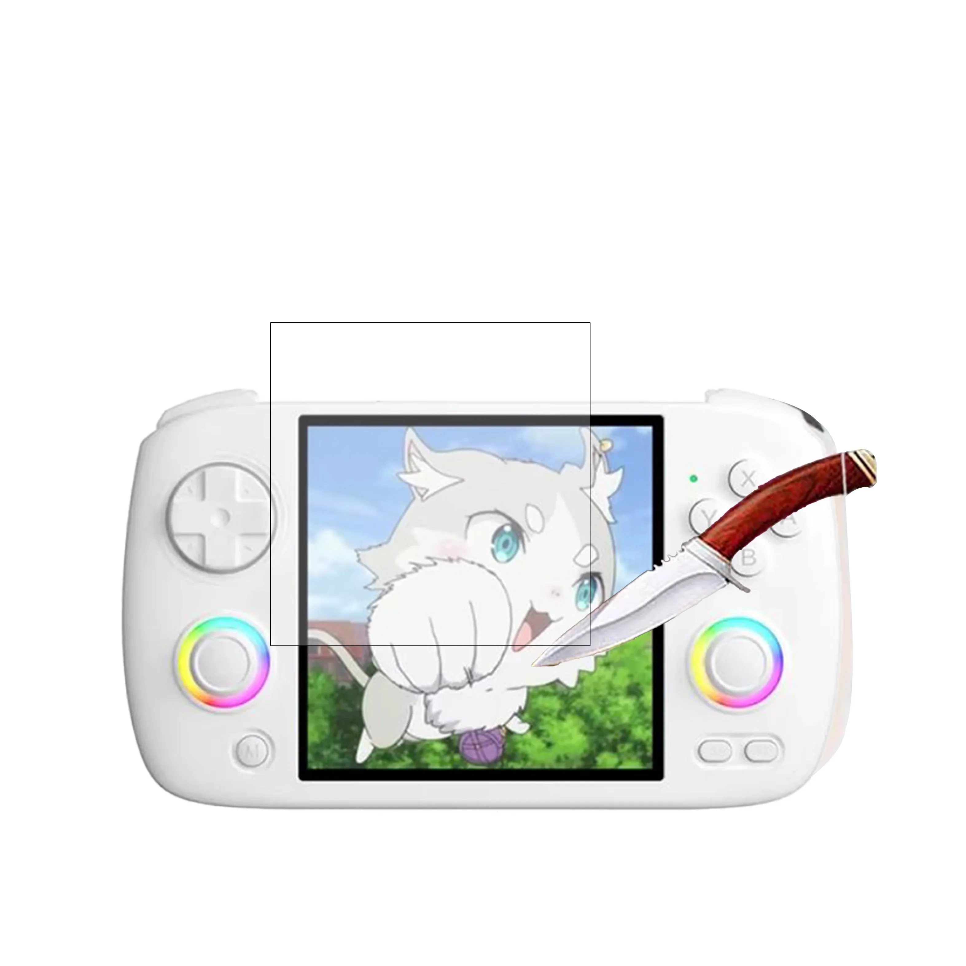 Портативная защитная пленка для экрана Anbernic RG CubeXX игровая консоль RGCUBEXX пленки из