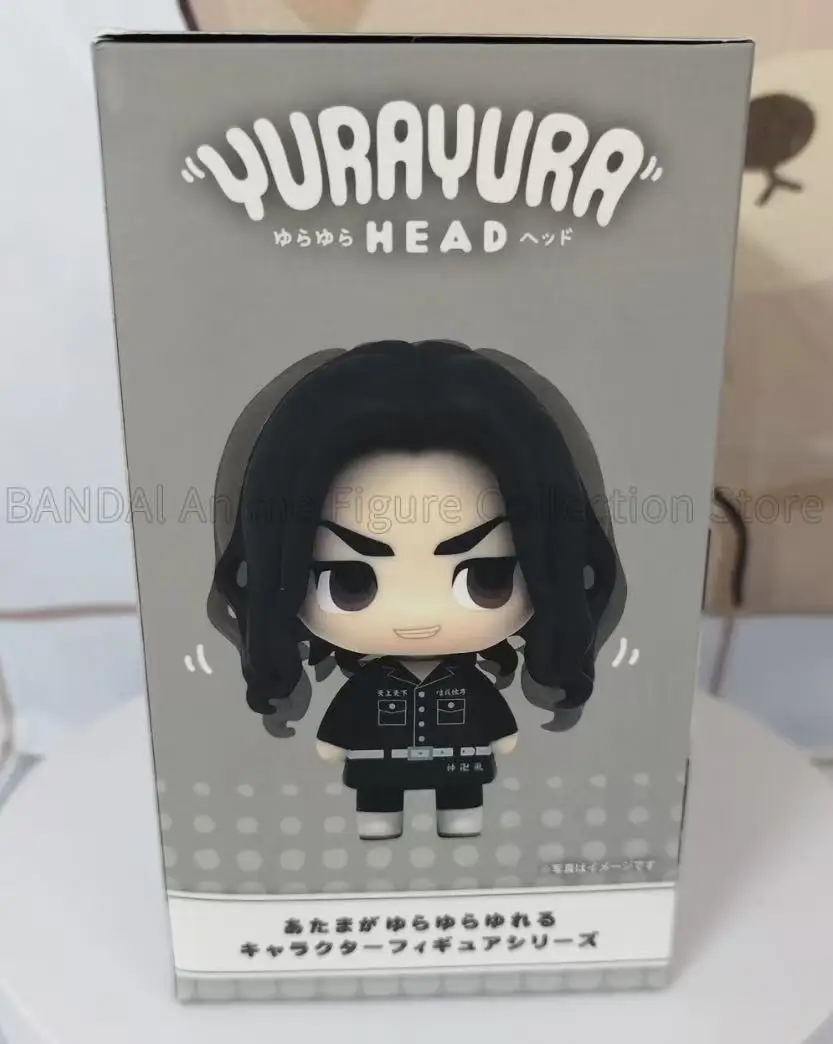 Фото В наличии Оригинальная фигурка-бобблхед PLEX YURAYURA HEAD Tokyo Revengers Баджи Кейсуке в стиле чиби, украшение, подарок на день рождения. №2