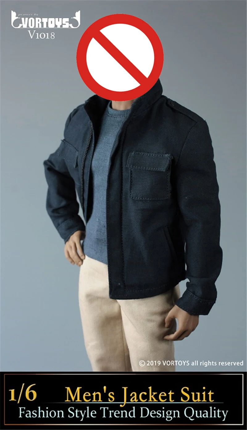 VORTOYS V1018 1/6 Мужская куртка футболка брюки комплект одежды модель Fit 12 дюймов солдат