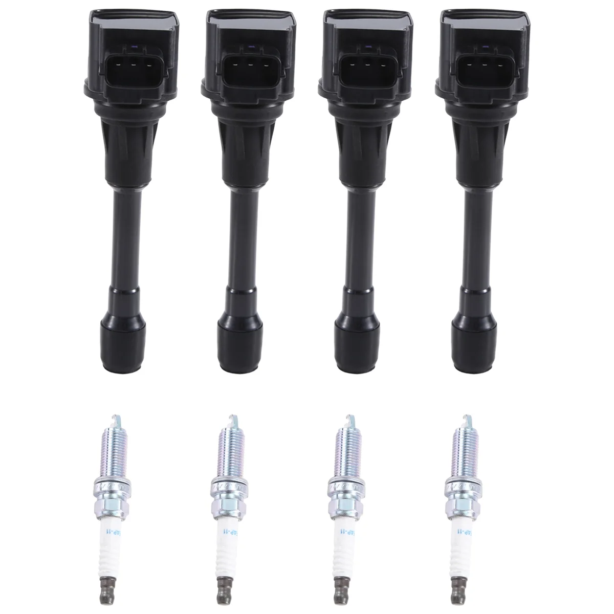 1 партия UF549 катушки зажигания + Искра головного света для Nissan Versa JUKE MICRA QASHQAI набор