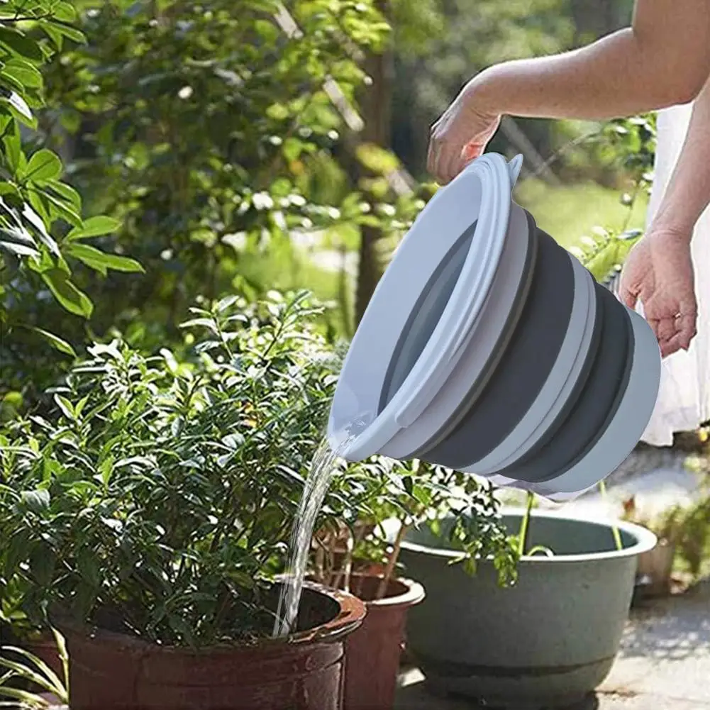 

Складное ведро с сильной нагрузкой, складное утолщенное ведро для рыбалки, экономия места, большая емкость, складной ведро для рыбалки