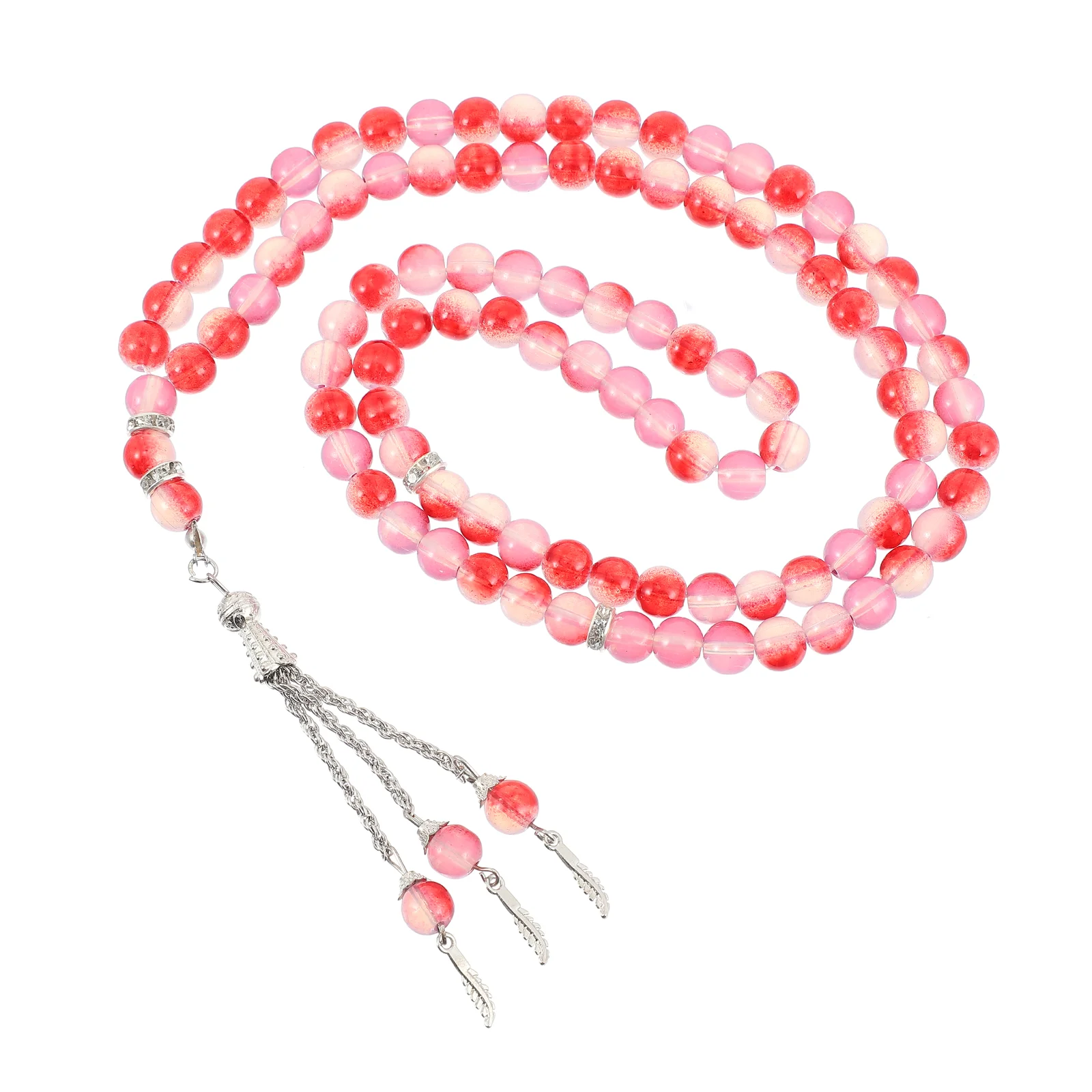 

Prayer Beads Islamic Rosary Muslim Bead Chain Tasbihstring Masbaha Religious Exquisite Necklace Praying Bracelet Delicate