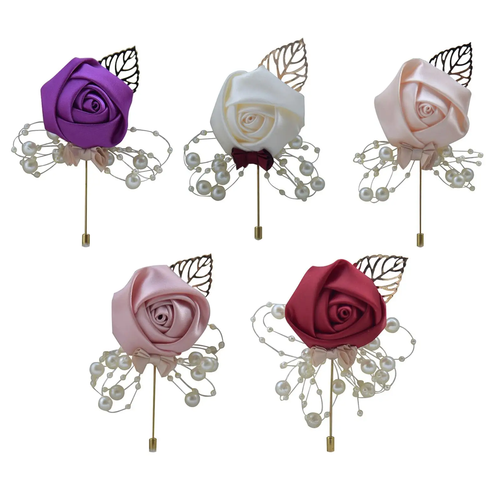 

Men Woman Groom Bride Boutonniere, Boutonniere , Girls Bridesmaid Flowers, for Prom Anniversary Ceremony Wedding