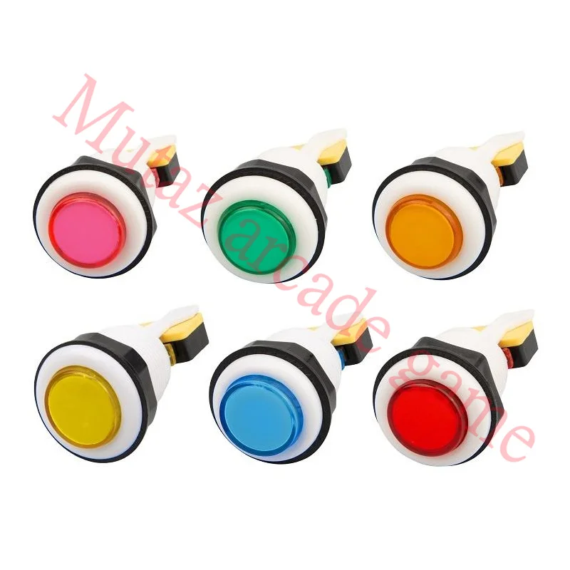 

10PCS/Hot A4 plastic push button switch momentary game accessories arcade machine push button switch