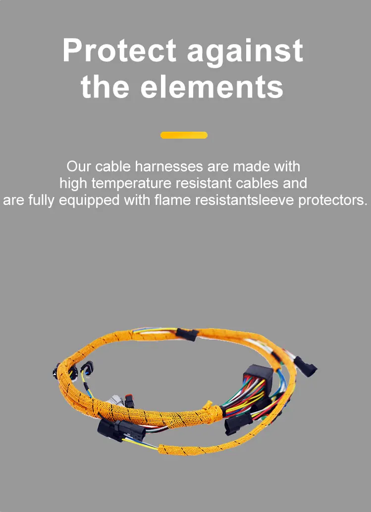 2065016 206-5016 C12 3176 Жгут проводов форсунок моторного масла для экскаватора E365B E345B