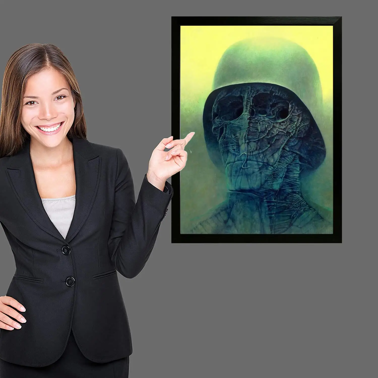 Zdzislaw Beksinski холст художественный постер настенная художественная картина с