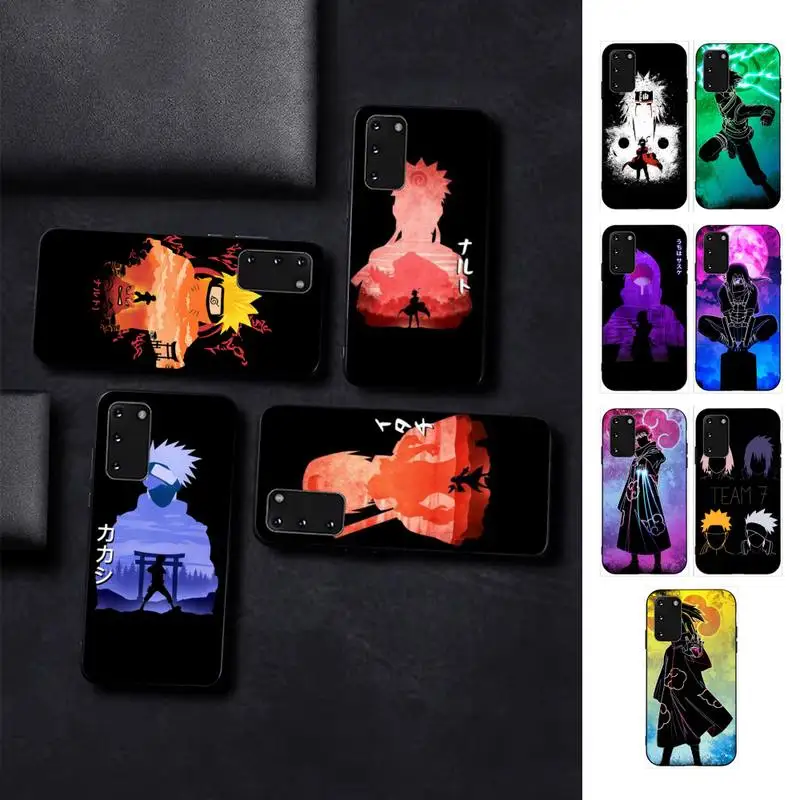 

BANDAI color naruto Phone Case for Samsung S10 21 20 9 8 plus lite S20 UlTRA 7edge