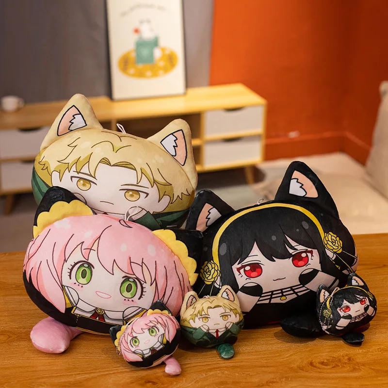

Spy X Family Anime Anya Forger Twilight Yor Forger Plush Toy Lunch Break Pillow Stuffed Plushie Doll Cute Cartoon Toys For Girl