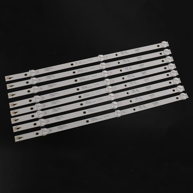 

LED TV Backlight Strip 3 Lights For 4708-K43WDC-A3113N11 LE43E6850 K430WDC1 43HFF5952/T343PFS4012/12 43PFF3012/T3 Models