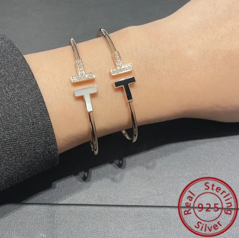 2024 новейший серебряный браслет S925 TTF-изысканная работа модный и невероятно