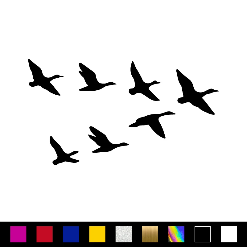 

Wild Goose Decoration Car Sticker Personality Body Stickers Accessories Removable Vinyl Decal