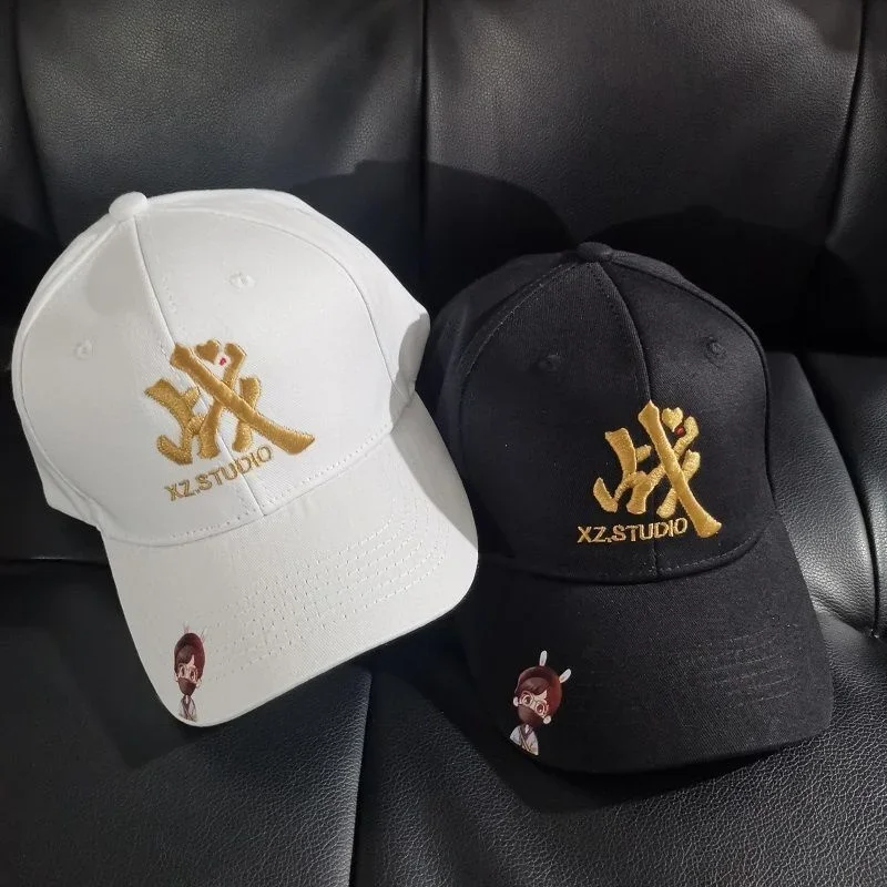Xiao Zhan Рыбацкая шляпа Love Moles шапки в том же стиле вышитая бейсболка Мужская кепка