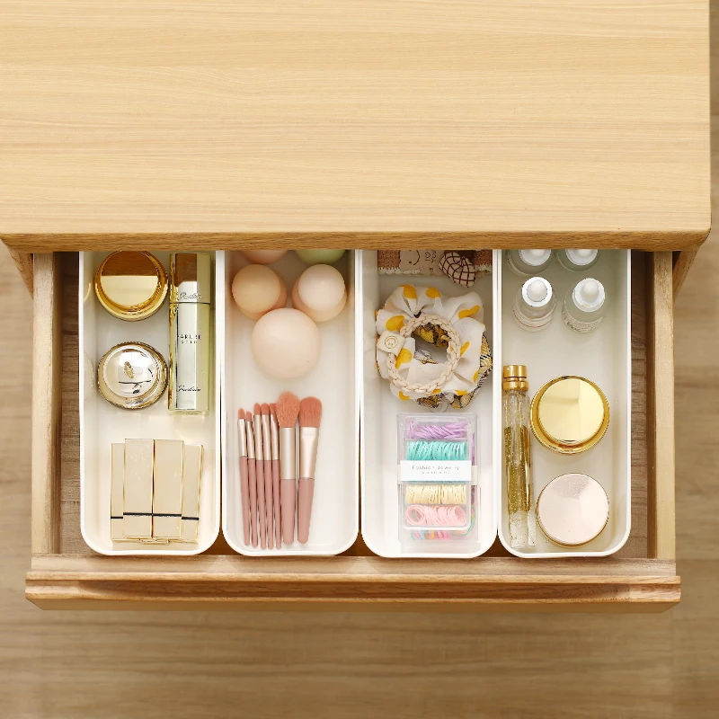 Экологичный пластиковый ящик для хранения косметики и закусок Fa So La