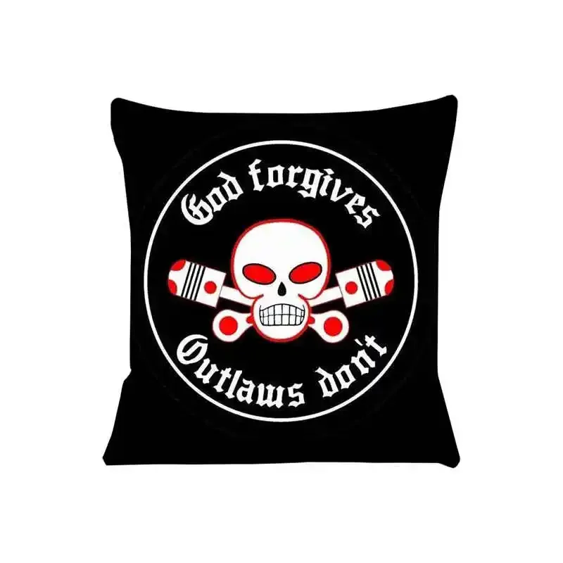 

Наволочка Bandai MC Outlaws фланелевая 45x45 см