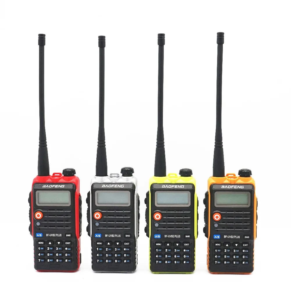 BaoFeng UV-B2 Plus 8W High Power FM Transceiver 4800mah Battery BF-UVB2 Plus for CB Radio Mobile Radio UVB2 Walkie Talkie Uv-b2