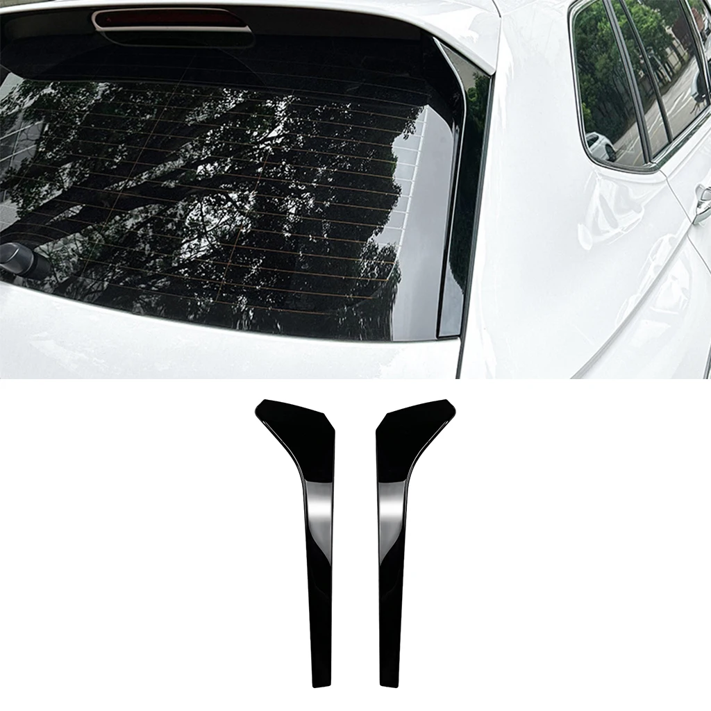

2 шт., автомобильный спойлер на заднее стекло для Volkswagen Tiguan Rline MK2 2017 2018 2019 2020 2021