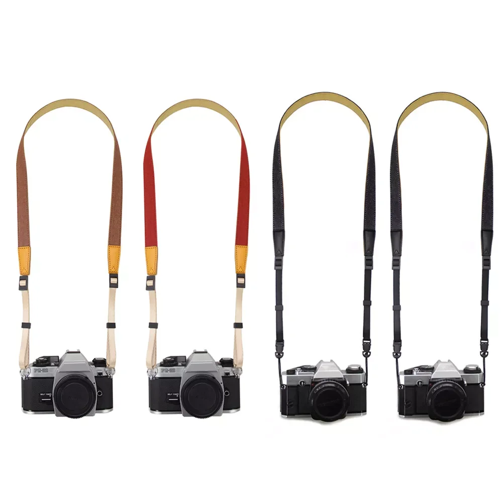 

Cushioned Camera Shoulder Sling Strap Neck Strap Vintage Belt for All Camera Vintage Shoulder Sling Belt Neck Strap