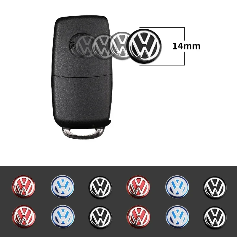 Для Volkswagen VW Стайлинг автомобиля Алюминиевый металлический Наклейки на удаленный