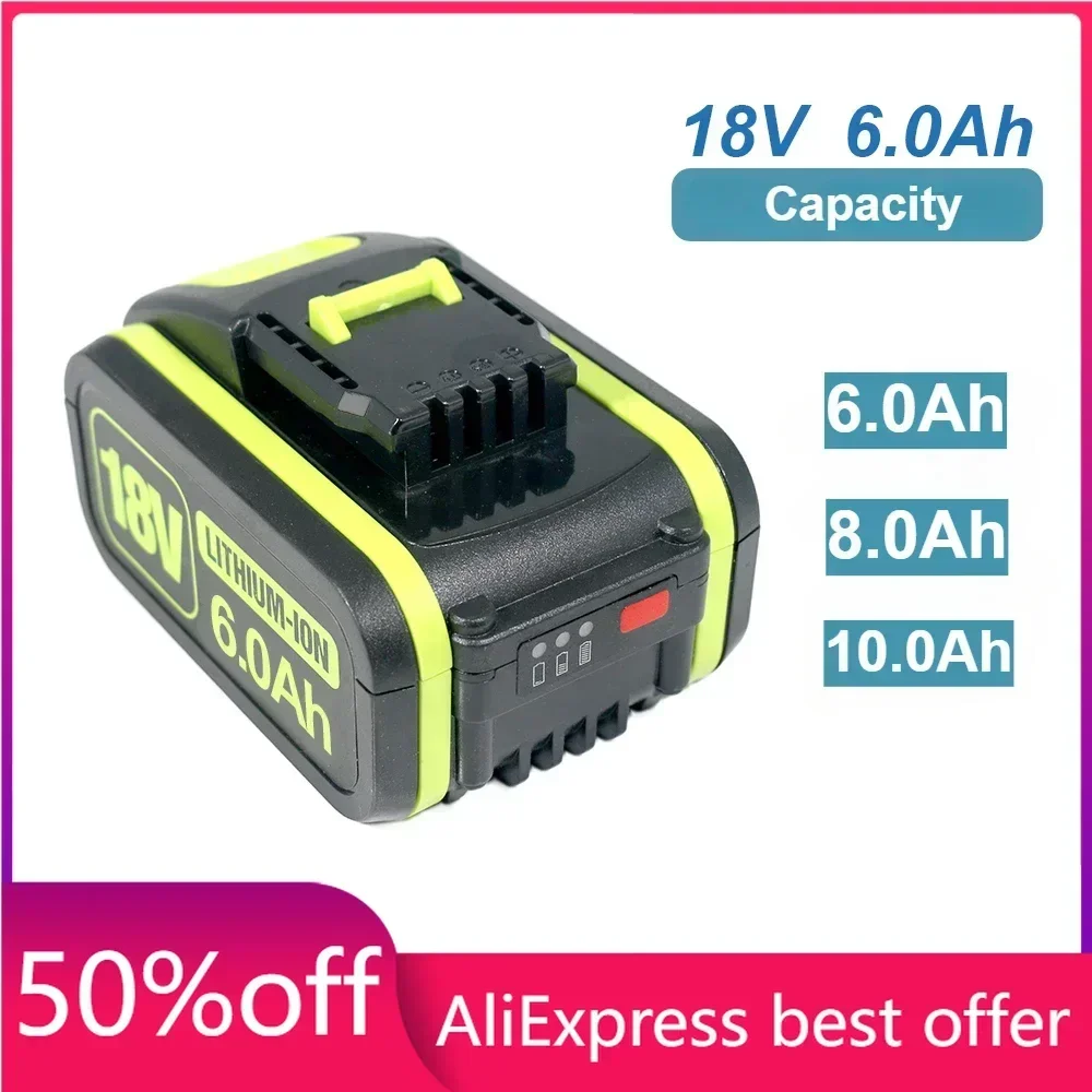 Литий-ионный аккумулятор Worx 20 В сменный литий-ионный WA3551 WA3553 WA3641 WX373 WX390