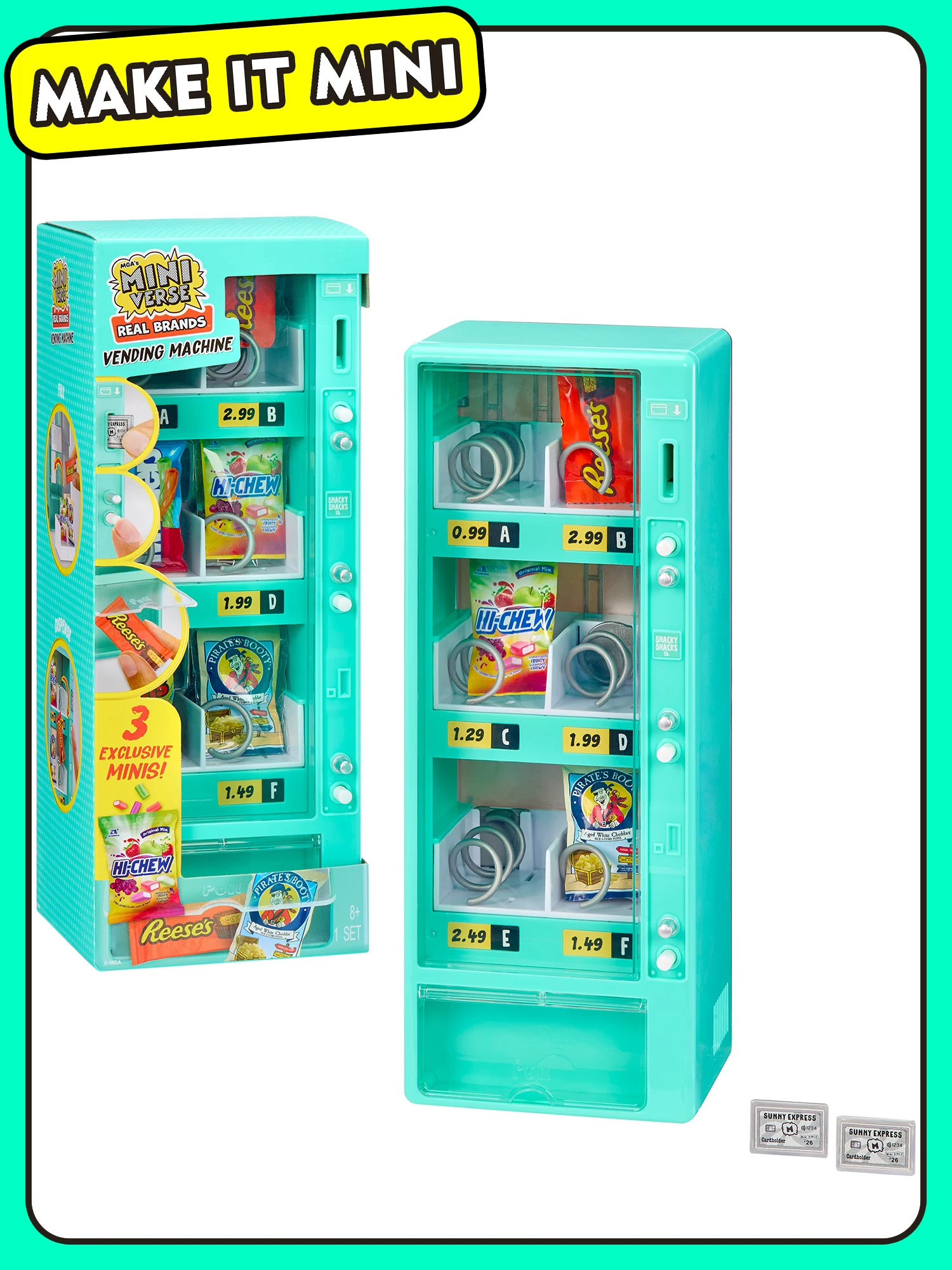 Игрушка-миниатюра для торгового автомата MINI VERSE REAL BRANDS (art.: 3920dc6f873dc) - 3920dc6f873dc