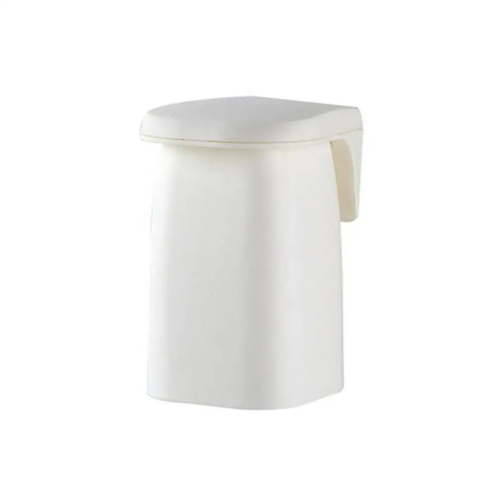 

Magnetic Toothbrush Cup Organizer No Punching Wall Mounted Inverted Drain Cup Rack Mouthwash Cup Storage Box Magnetic Anti-dust