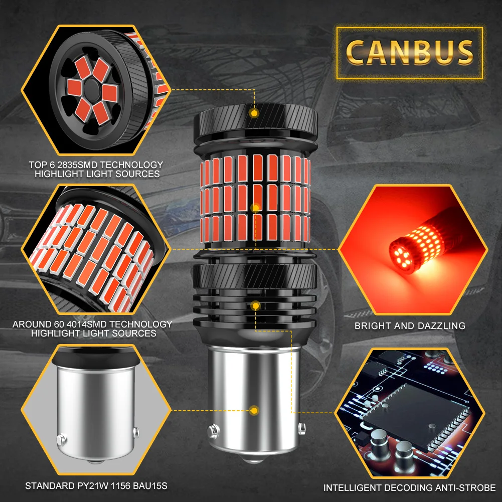 Лампочка для автомобильного поворотного сигнала 2 шт.