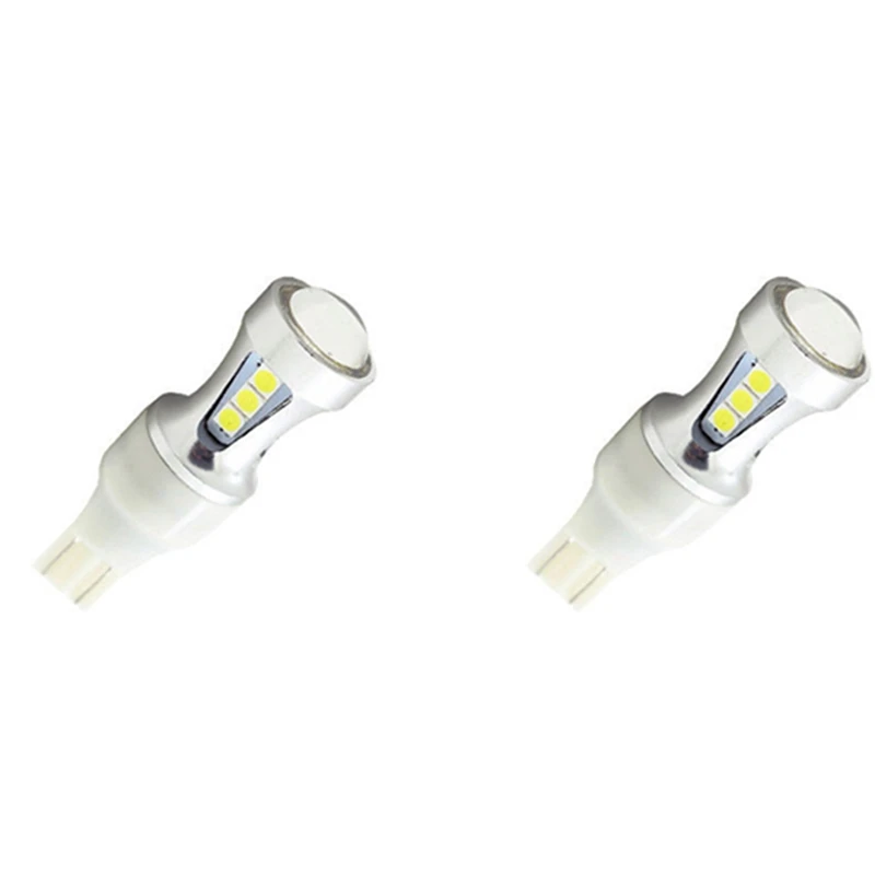

2 шт. светодиодный Автомобильные светодиодные лампы W16W T15 3030 18SMD