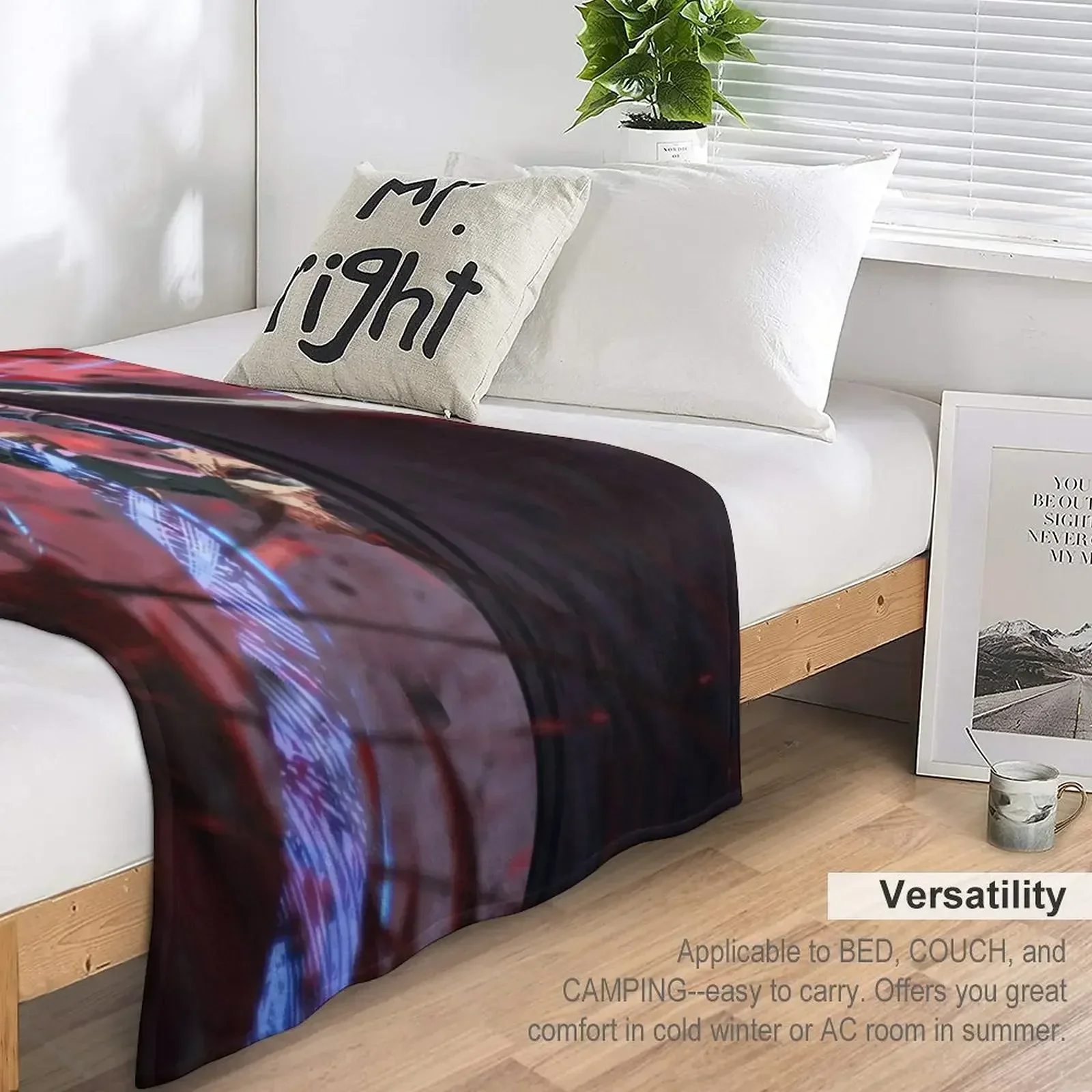 Mistborn: Hero of Ages - Vin Venture нарезка кто в половине. Одеяло. Милая клетчатая кровать