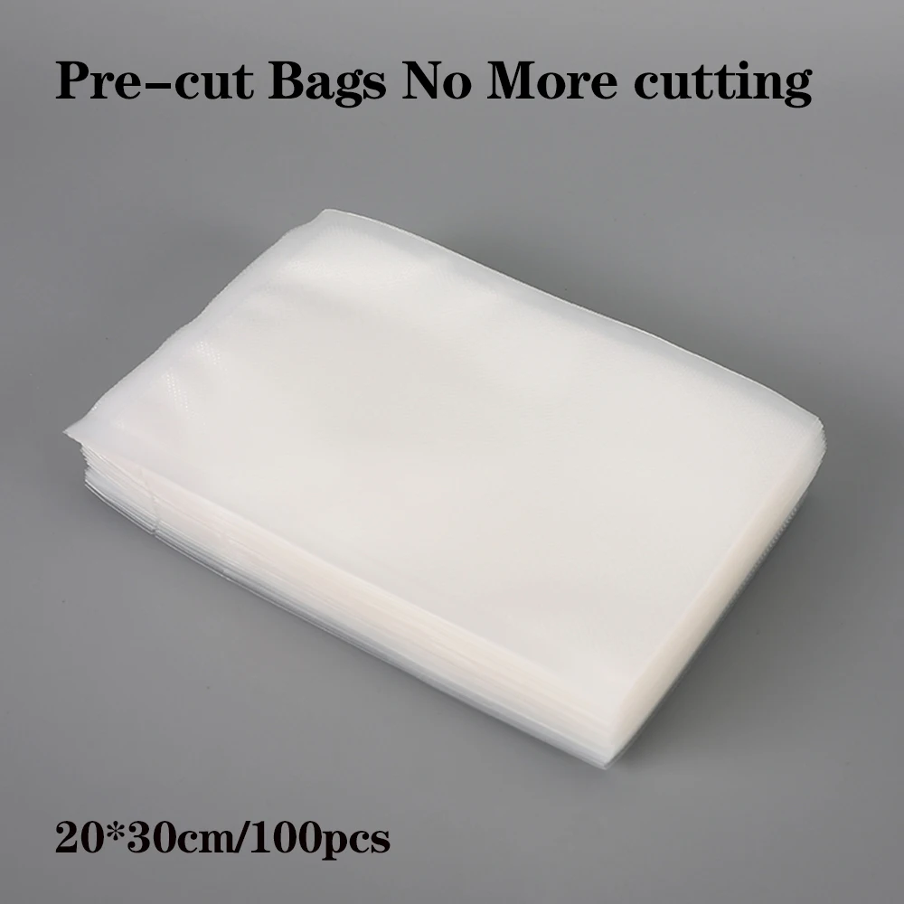 

Вакуумные пакеты для хранения продуктов, PE+PA, 100 шт