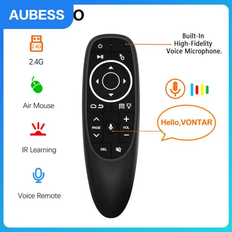 

G10S/G10S /G10S BT Mouse Voice Remote Control 2.4G Wireless Gyroscope IR Learning For H96 MAX X96 T95 Android TV Box