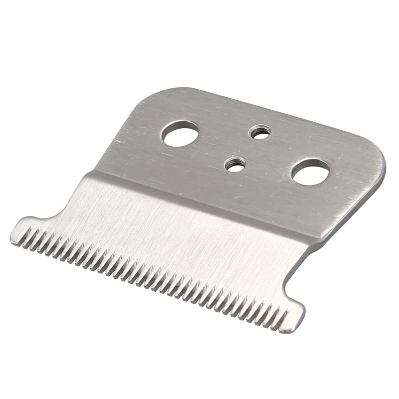 Фото Серебряный Для T Outliner Blade для Andis для T Outliner, для Andis Gtx Запасное лезвие (белое T Blade + Серебряное стальное лезвие) №4