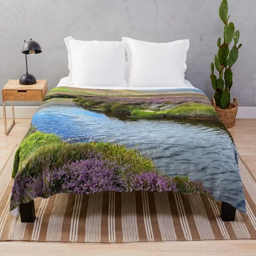 Rackwick on the Island of Hoy шотландское одеяло теплое дорожное зимнее постельное белье