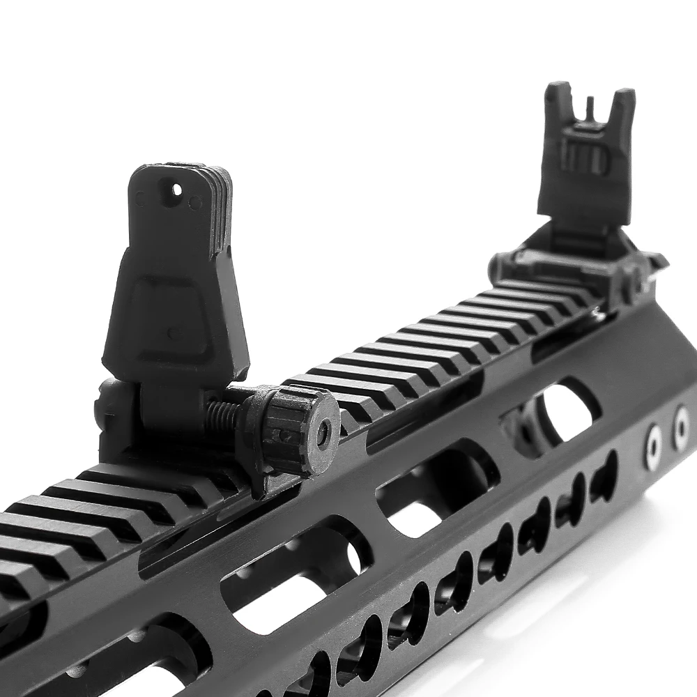 

Nylon Polymer Tactical Gen3 Pro Front & Rear Backup Folding Sight