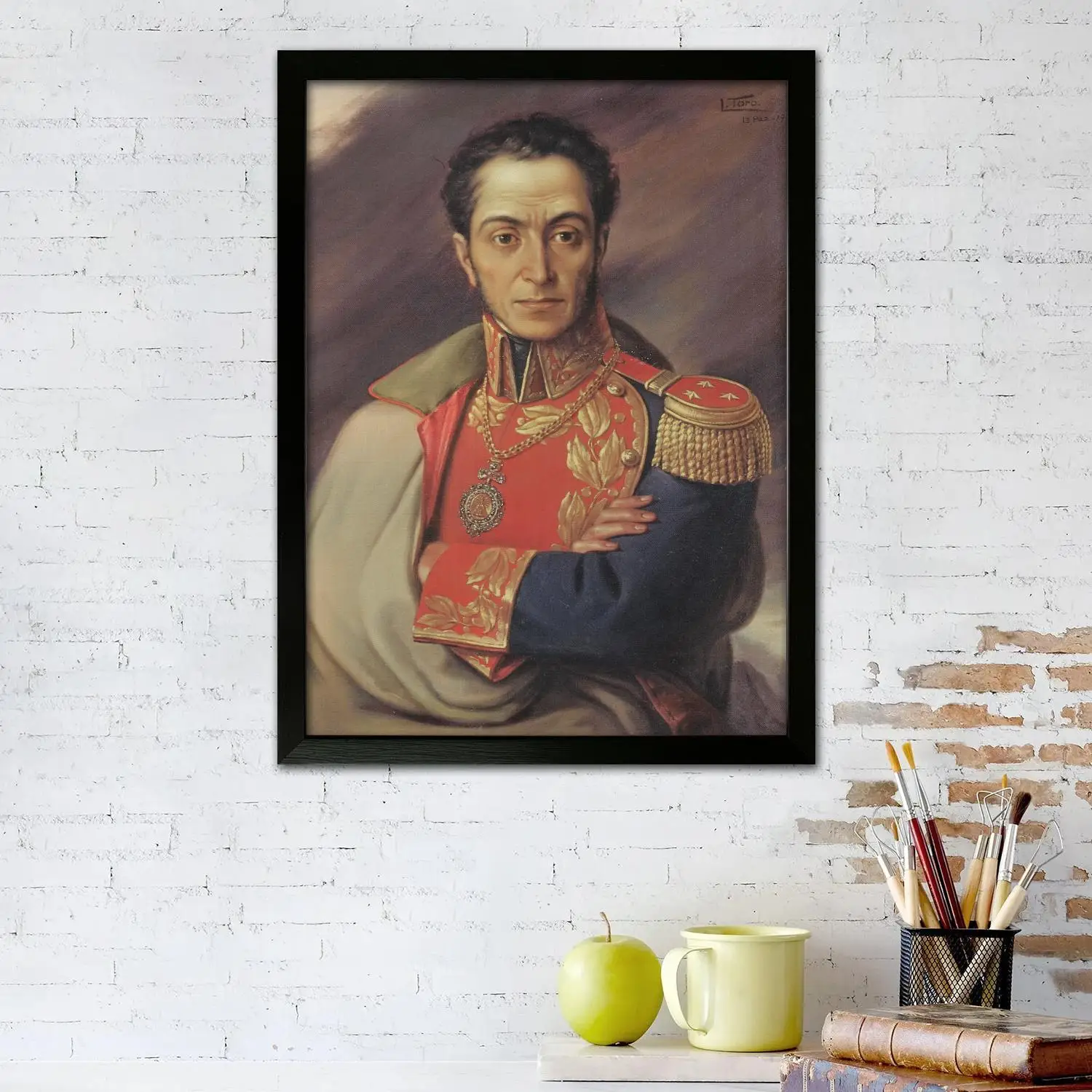 Simon Bolivar холст художественный постер и настенное искусство печать с изображением