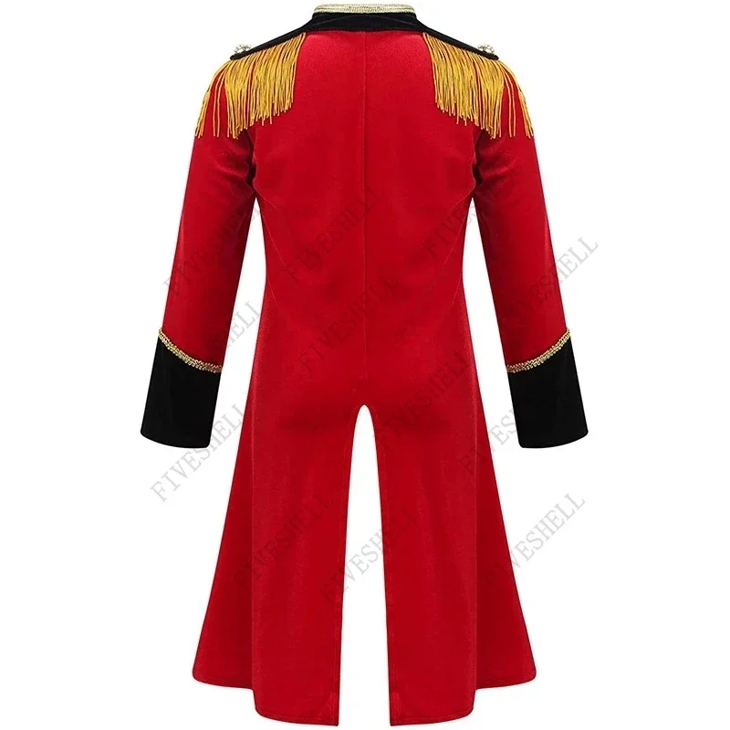 Роскошный детский манеж средневековая куртка для косплея костюм фокусника цирка