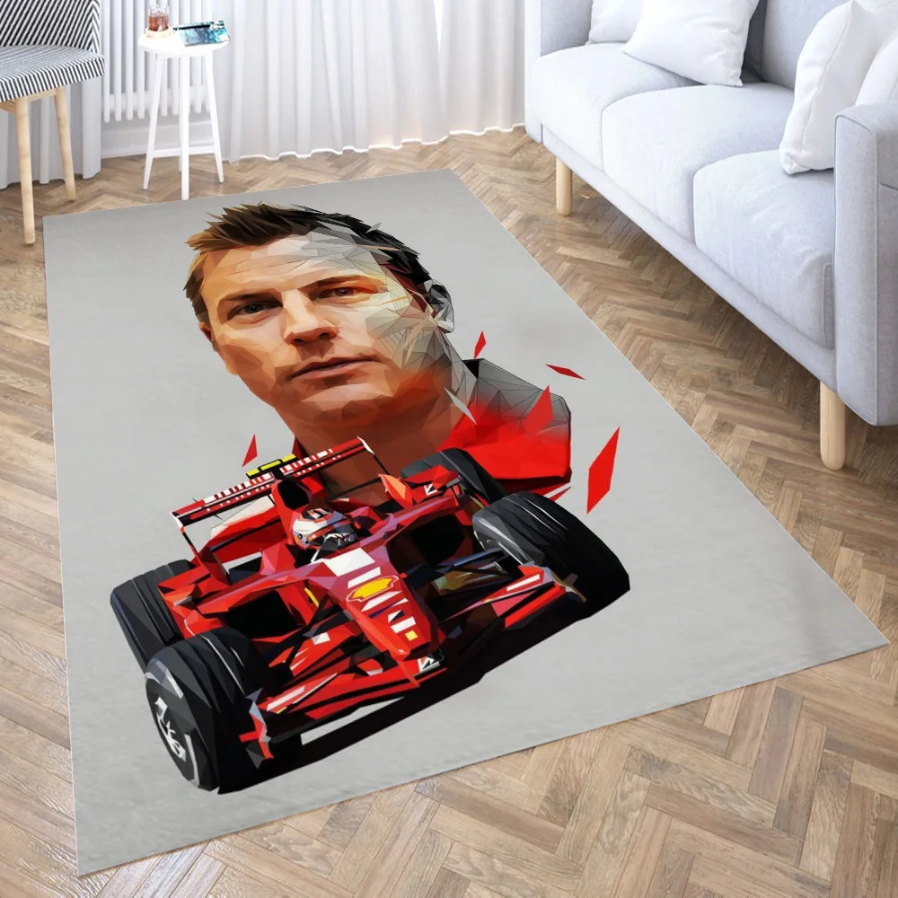 

Kimi Raikkonen Carpet Living Room Large Area Rugs Bedroom Carpet Modern Home Living Room Decoration Floor Lounge Rug