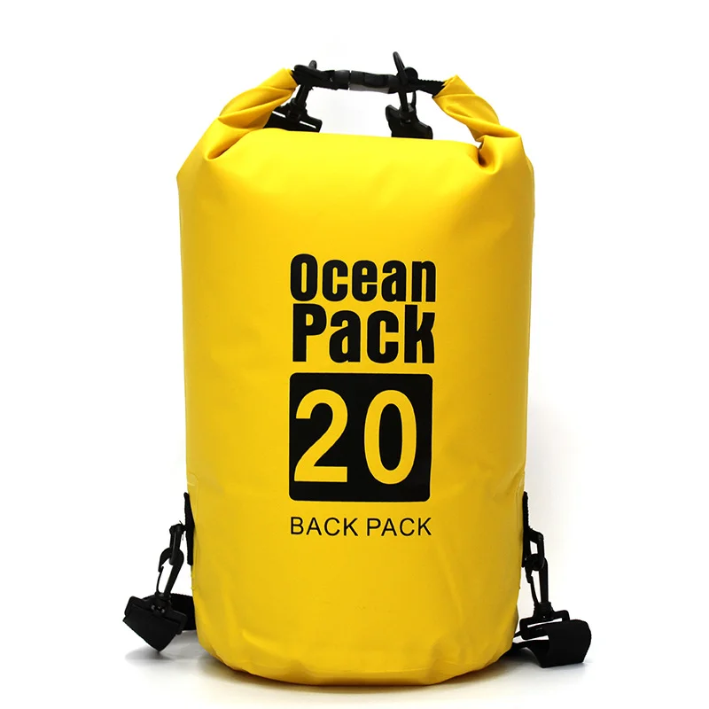 

5L Outdoor Waterproof Dry Backpack Water Floating Bag Roll Top Sack for Kayaking Rafting Boating River Trekking Swimming Camping