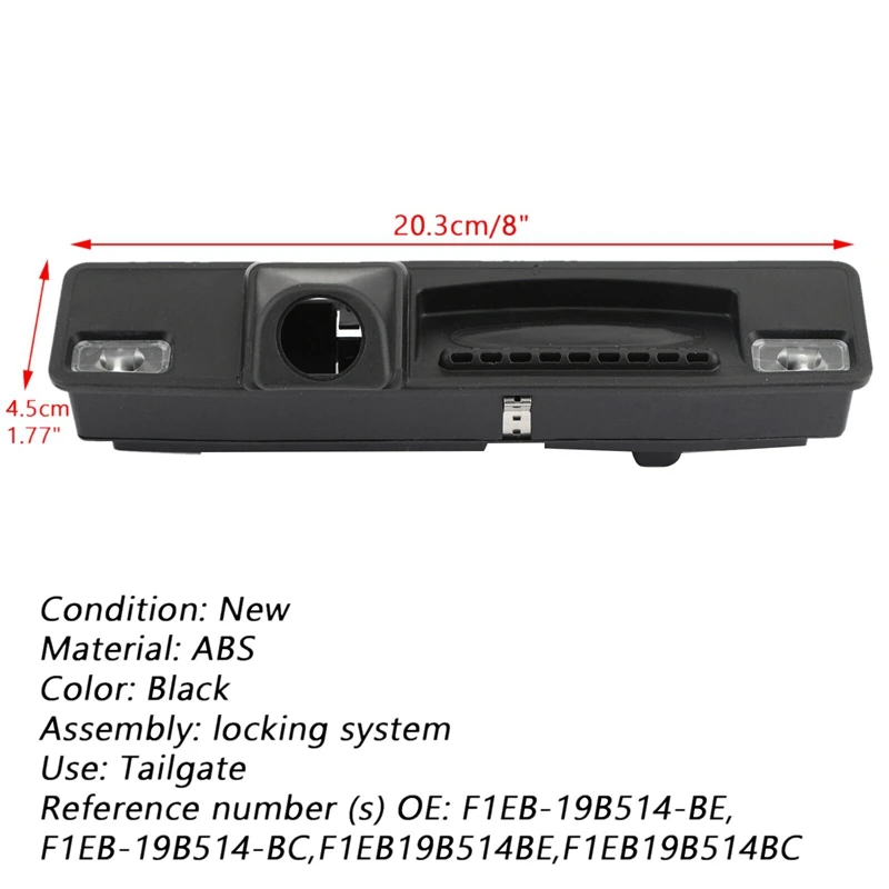 Рукоятка багажника 2x переключатель ручки для 12-18 Ford Focus F1EB-19B514-BE