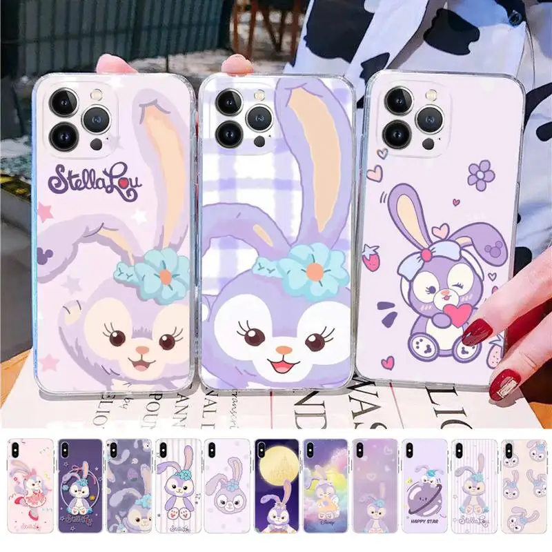 

Disney Cartoon StellaLou Phone Case For iPhone 14 11 12 13 Mini Pro XS Max Cover 6 7 8 Plus X XR SE 2020 Funda Shell