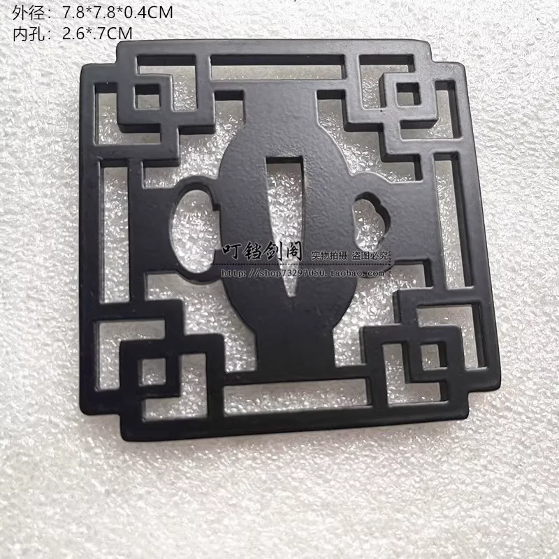 

Железная накладка цубы для катаны