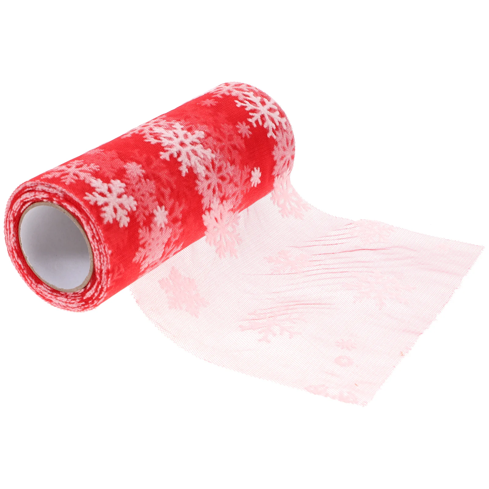 15 см снежок детские уличные рождественские украшения тюль снежинка блестящая