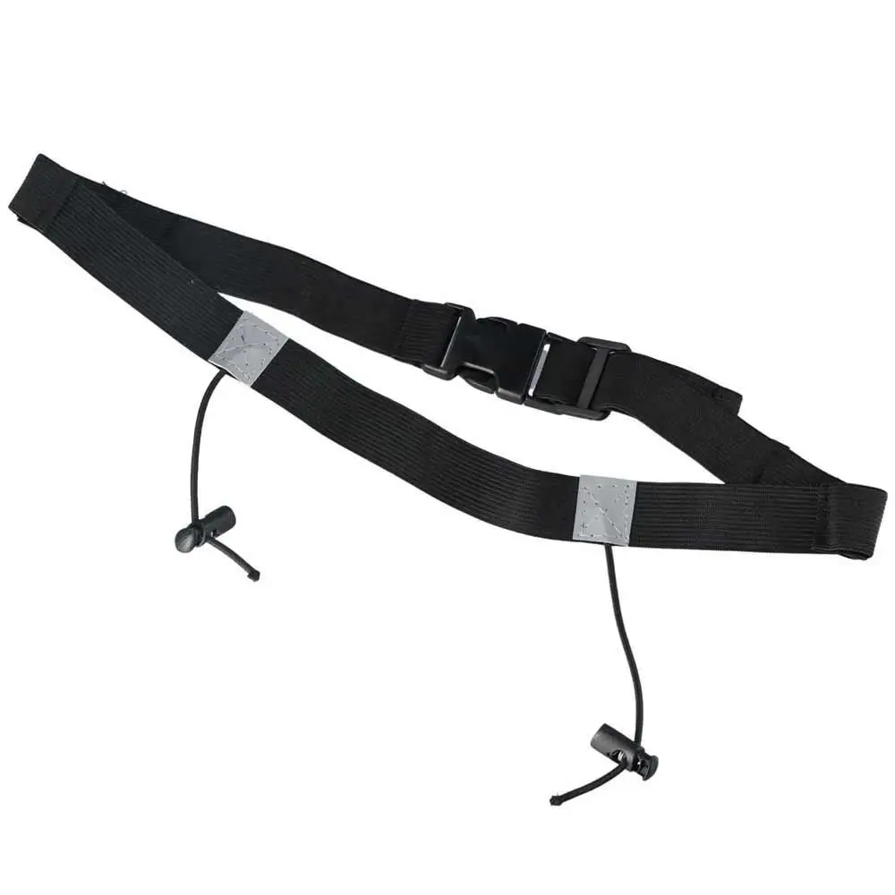 Гелевой держатель Ремень с номером марафонской гонки Светоотражающая лента